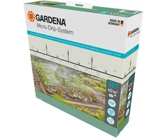 GARDENA mikrolašelinio drėkinimo daržovių lysvių / gėlių apvadų rinkinys (60 m²)