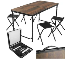 Gardlov folding garden table + 4 chairs