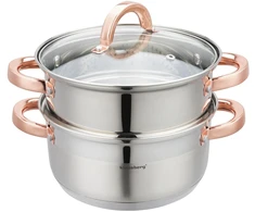 Klausberg Puodas Garinimo puodas 3 guobų, 20 cm, 3,1 l kb7728