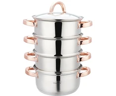 Klausberg Puodas Garinimo puodas 5 guobos, 18 cm, 2,5 l kb-7727