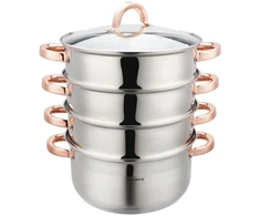 Klausberg Puodas Garinimo puodas 5 guobų, 24 cm, 5,0 l kb-7736
