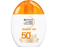 Garnier - Ambre Solaire Super UV Refreshing Face Vanduo Fluid SPF 50+ 40 ml