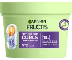 Garnier Fructis Method Skirtas garbanotiems plaukams kaukė garbanotiems plaukams, 370 ml