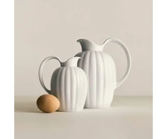 Geroge Jensen Georg Jensen – Bernadotte kreminis ąsotis – 0,5 litro – baltas