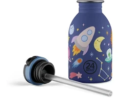 Gertuvė 24Bottles - Urban butelis - Space Friends - Mėlynas - 250 ml