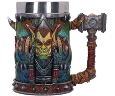Gertuvė Nemesis Now „World of Warcraft“ Thrall alaus bokalas