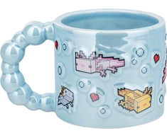 Paladone Minecraft - Axolotl Bubble Shaped Mug puodelis | 400 ml