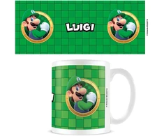 „Pyramid International“ – puodelis „Super Mario“ (Luigi 3D prievadas) – baltas