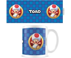 „Pyramid International“ – puodelis „Super Mario“ (Toad 3D prievadas) – baltas