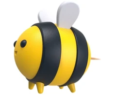 Gertuvė „Winkee“ dantų krapštukų dozatorius „Bee“ – kompaktiškas