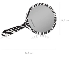 Gillian Jones - Dvipusis rankinis veidrodis - Zebra