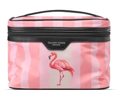 Gillian Jones - Miesto Kelionės grožio dėžutė - Flamingo - 25,5 cm x 17 cm x 14 cm