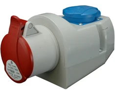 Orno Gniazda Sieniniai lizdai 16A/5P+16A/2P+Z, 250V/400V, IP44