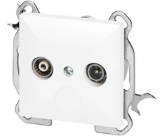 Gniazdo Baltas RTV lizdas Pearl, 1,5 dB