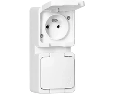 Blow Dvigubas lizdas n/t NT-6S/P baltas