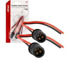 Kubinis lemputės lizdas W5W W3W T10 amio-03048