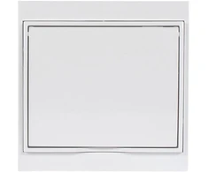 Gniazdo Lizdas Lizdas „Luna“, 2P+Z, „Schuko“, atsparus vandeniui, su atvartu, 16A, 250V, PT-17LH, baltas