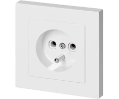 Gniazdo Lizdas Lizdas su 2P+Z, Malta, 16A, 250V, PT-16M, baltas