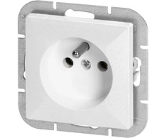 Gniazdo Lizdas Lizdas su 2P+Z Pearl, 16A, 250V, PT-16P, baltas