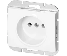 Gniazdo Lizdas Lizdas su išėjimu 2P Onyx, 16A, 250V, PT-15O, baltas
