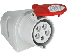 Gniazdo Maitinimo lizdas 16A/5P, IP44