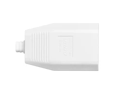 Orno Lizdas Plokščias lizdas be įžeminimo, 2,5 A, 250 V, baltas polikarbonatas, 50 vnt.