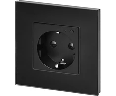 Orno Lizdas „Tuya Smart Wi-Fi“ viengubas lizdas, „Schuko“, juodas