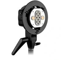 Apšvietimo priedas - Godox AD B2 Dual Power Flash Head (400W/s, Bowen S type mount)