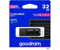 „Goodram“ USB 3.2 32 GB juodas pendrive