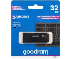 „Goodram“ USB 3.2 32 GB juodas pendrive