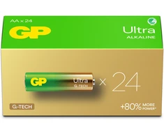 GP Battery GP - 15A LR06 AA maitinimo dėžutė (24 vnt. pakuotė) - Didelio našumo šarminės baterijos
