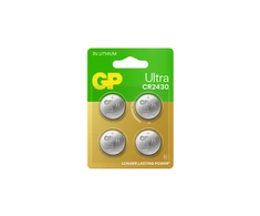 GP Battery GP - itin ličio jonų baterijos CR2430, 3 V (4 vnt. pakuotė)