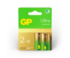 GP Battery GP - Ultra Alkaline C baterijos, 14AU/LR14, 1,5 V, 2 vnt. pakuotė