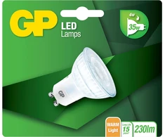 GP - LED lemputė, GU10, 4W (35W), 230lm
