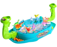 Lean Toys Įtraukiantis žaidimas su dinozaurais