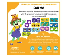 Edukacinis žaidimas „Ūkis“ ABC Mažyliams Treflik Šeima Trefl 02909
