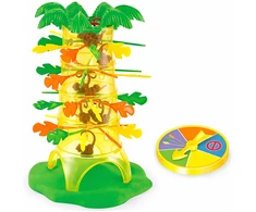 Lean Toys Šeimos žaidimas Falling Monkeys