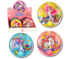 Lean Toys Vandens žaidimas vienaragių tema 10 cm