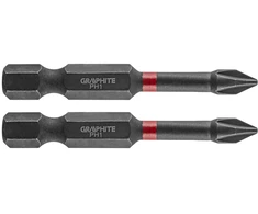 Smūginiai antgaliai GRAPHITE PH1 50 mm (2 vnt.)