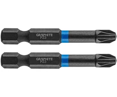 Smūginiai antgaliai GRAPHITE PZ3 x 50 mm (2 vnt.)
