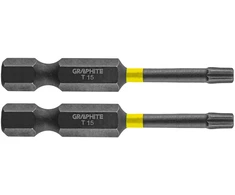 Smūginiai antgaliai GRAPHITE TX15 x 50 mm (2 vnt.)