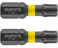 Smūginiai antgaliai GRAPHITE TX30 25 mm (2 vnt.)