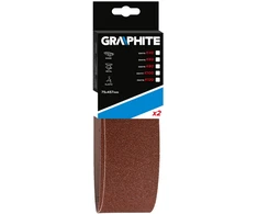 Graphite Pasy Begalinės juostos 75 x 457 mm, K40, 2 vnt.