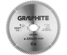 Pjovimo diskas aliuminiui Graphite 55H695; 235x30 mm