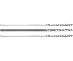 Grąžtas Wiertła HSS metalo grąžtai, DIN 338, 1 mm, 3 vnt.