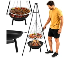 Tripod garden grill 167x58cm Kaminer