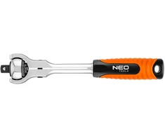 Grzechotka Terkšlė NEO 1/2", 360°, 72T, dviejų dalių rankena