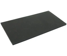 Guma 270 * 130 mm, storis 4 mm, atsarginė mentelei
