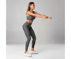 Guma TPE mankštos juosta – „Power Band PT-2“, raudona, 6–14 kg, REBEL ACTIVE
