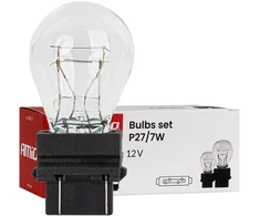 Halogeninės lemputės P27/7W 12V 27/7W W2.5x16Q 10 vnt. amio-04513